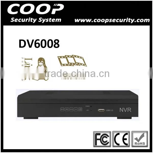 Cheap DVR 16CH Full Real Time 1080P CIF Full D1 CMS H.264 8CH Network DVR