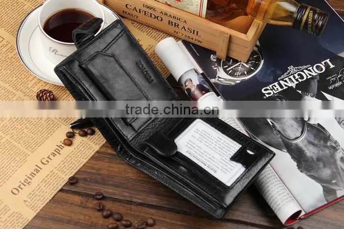 Imported Leather High Quality Mens Genuine Crocodile Skin Leather Wallet