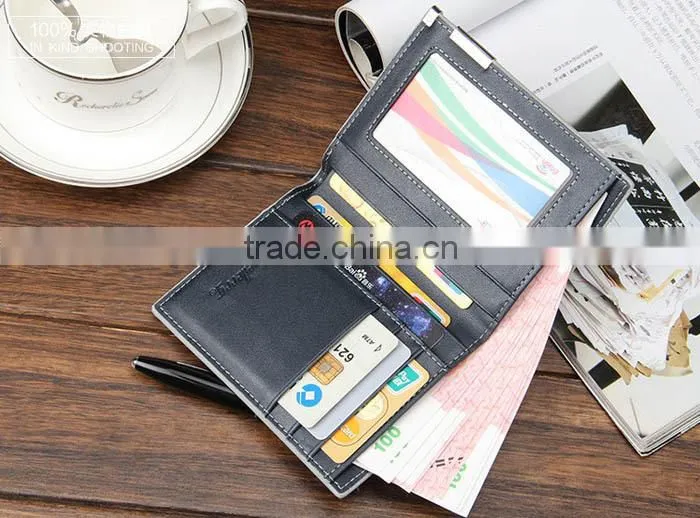 Wholesalers china Lastest 4 color Cross pattern short mens Leather wallet