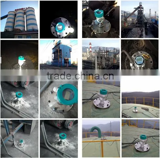 High frequency radar material level transmitter