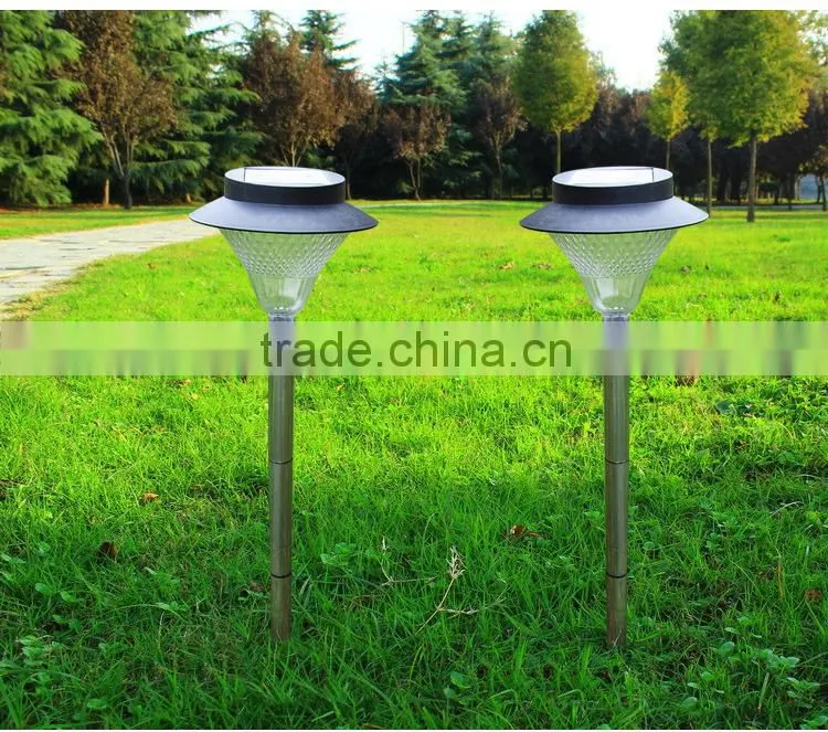 Solar led cap light garden light led garden light