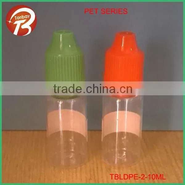 5ml 8ml 10ml 15ml 18ml 20ml 30ml plastic e liquid/juice/cigarette container with stainless steel tip and silicon cover TBLDES-6
