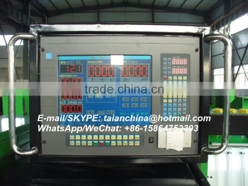 Test bench (NT2001 PLC diesel fuel injection pump test bench)