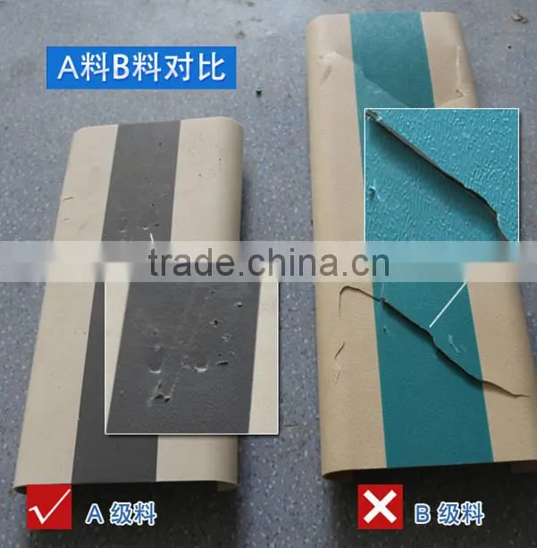 PVC & aluminum material wall guard HS-610C