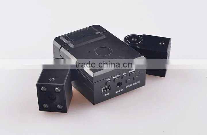 car dvr Night Vision Two Camera Rear View Camera H3000
