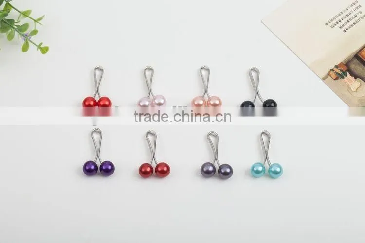 Wholesale Fashion Muslim Pearl Flat U Brooch Clip Accessoryies 2016 New Hot Design PDJ0116
