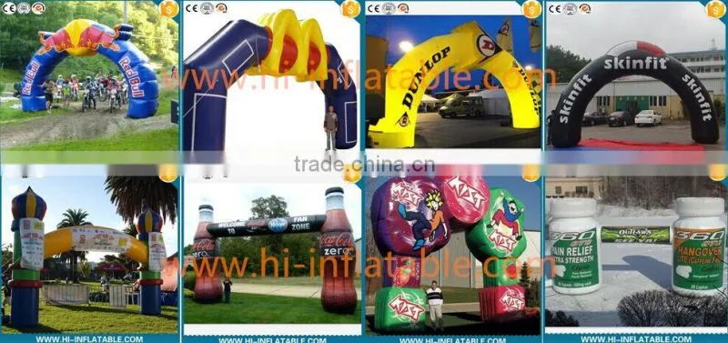 Outdoor cheap inflatable entrance arch, inflatable basketball sports arch for adults
