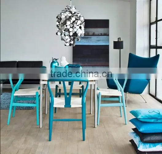 2015 hotsell Modern Black Color Wooden Wishbone Y chair