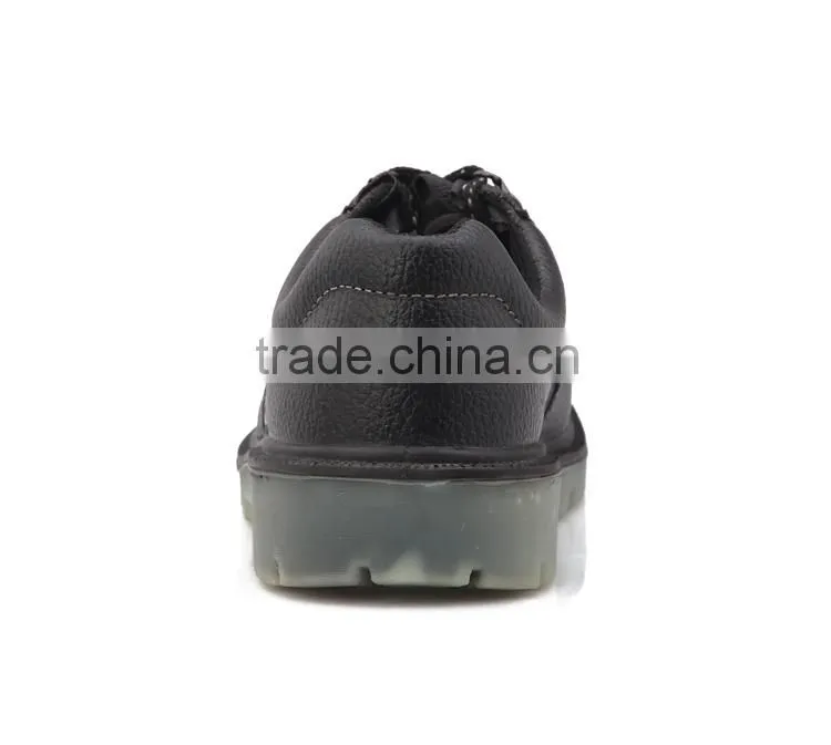 PU injection safety shoes for men