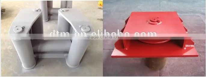 German standard ship roller fairlead with 8 Horizontal