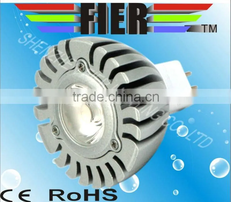 2700-7000K led spotlights 1 w/ 3w