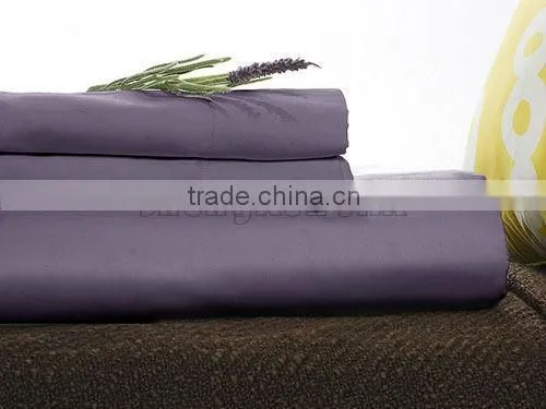 Comfortable, 350TC, 100%Bamboo Bedding Set, Dyed, Plain, Queen Size