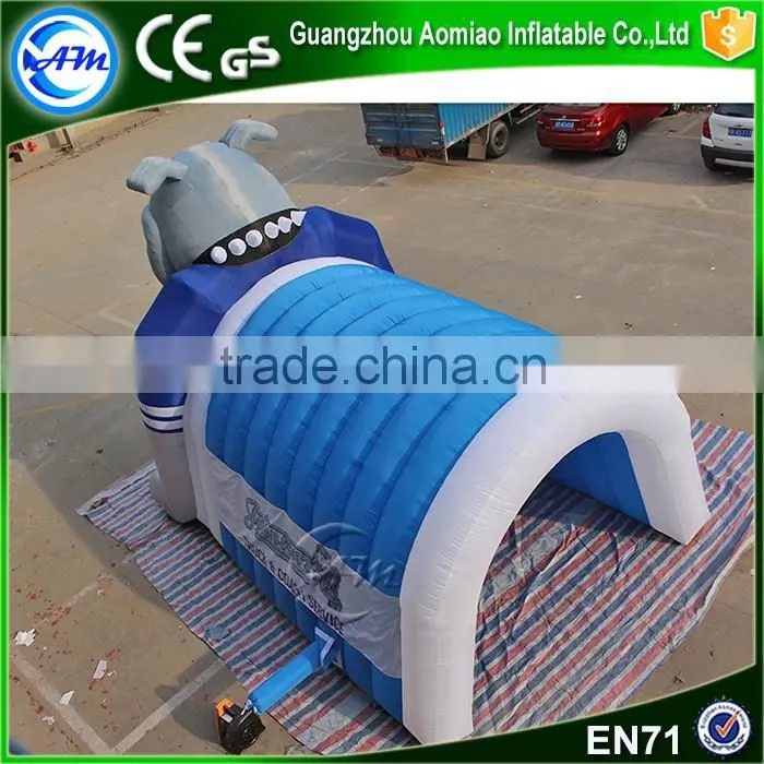 Used inflatable tent inflatable bulldog tunnel for rental