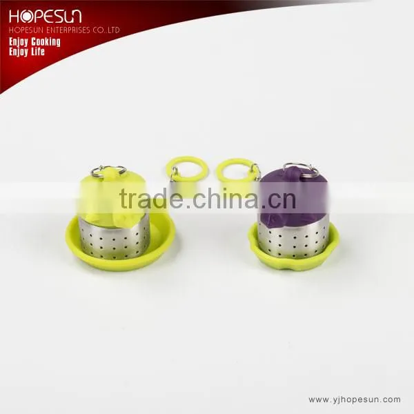 Heat resistant silicone tea infuser