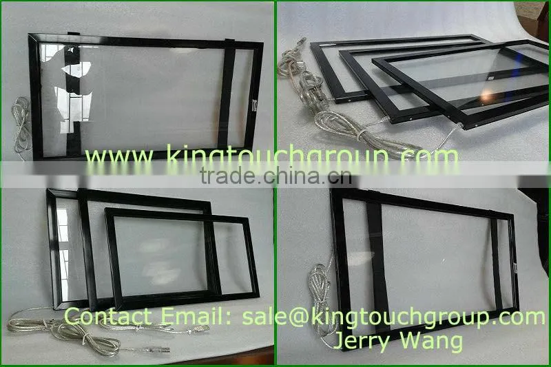 80" IR touch screen frame with 2,4,6,10 touch points