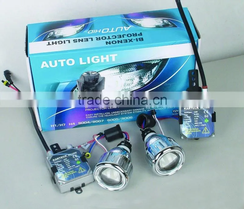 H4 Bi-xenon projector lens hid xenon kit
