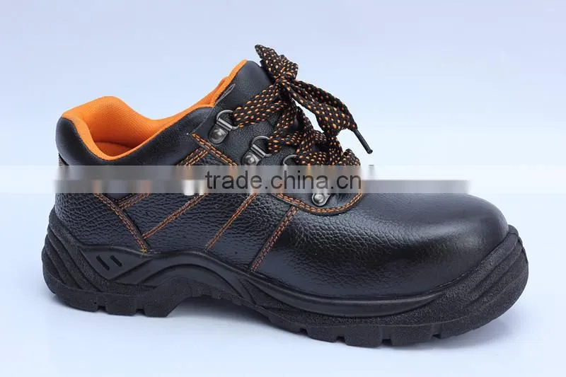CE EN ISO 20345 PU injected outsole safety shoes in China 9037