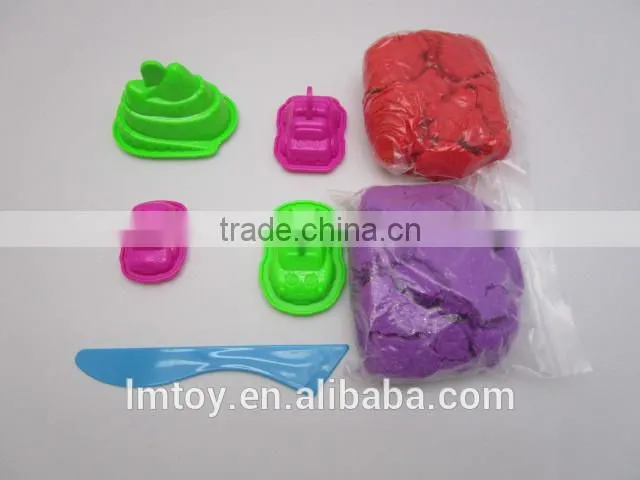 Magic 500G weigh Castle Series Space Motion Sand , motion sand with 10 modeling mold and 1 table