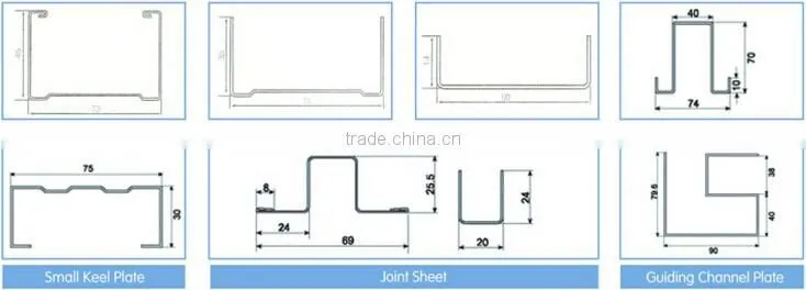 High Speed Light Keel Steel Roll Forming Machine