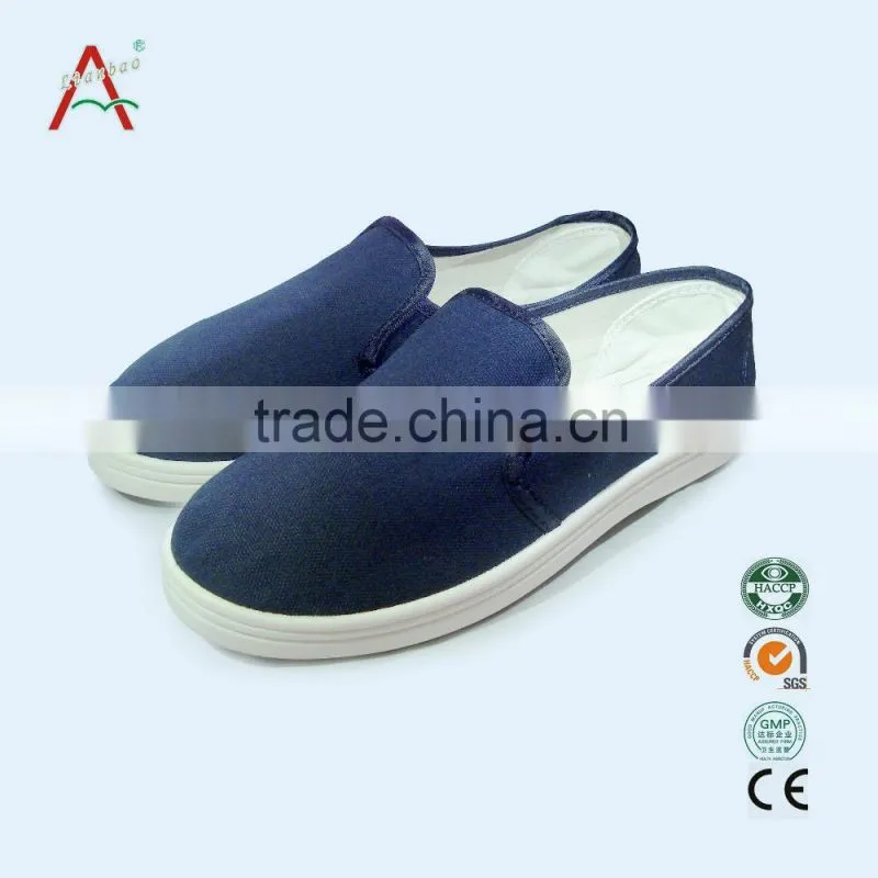 China Cheap Blue Bulk Canvas ESD Cleanroom Shoes