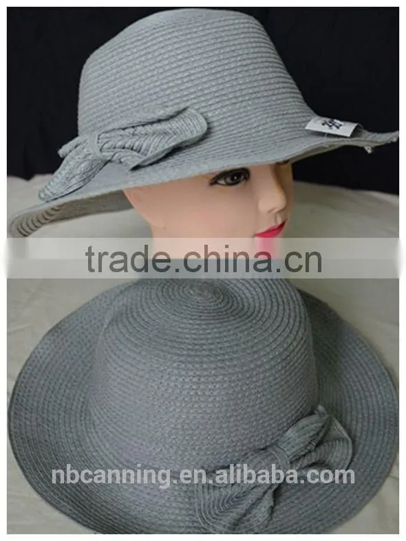 hot sale summer pp hat/ladies popular beach hat/short brim pp hat