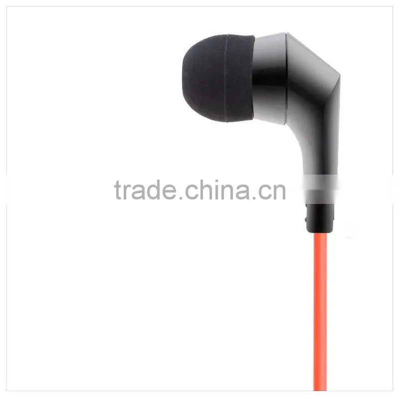 hot sale metal earcup good quality colorful wired Earphone