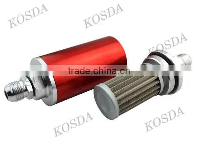 auto red fuel pump station filter ,rc car fuel filters