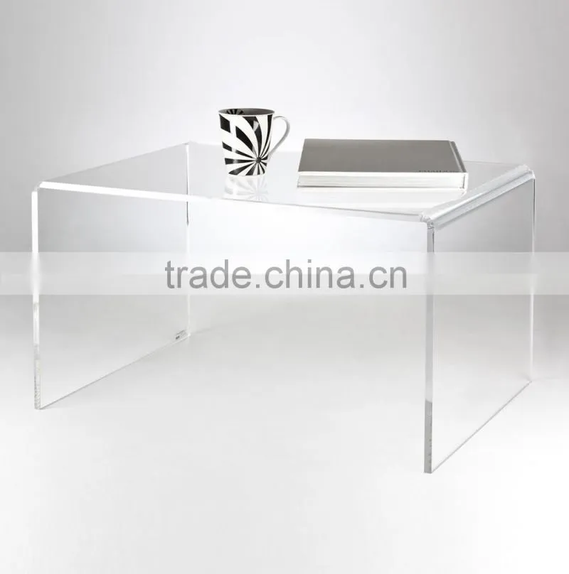 High Clear Acrylic Custom Design Table For Decoration