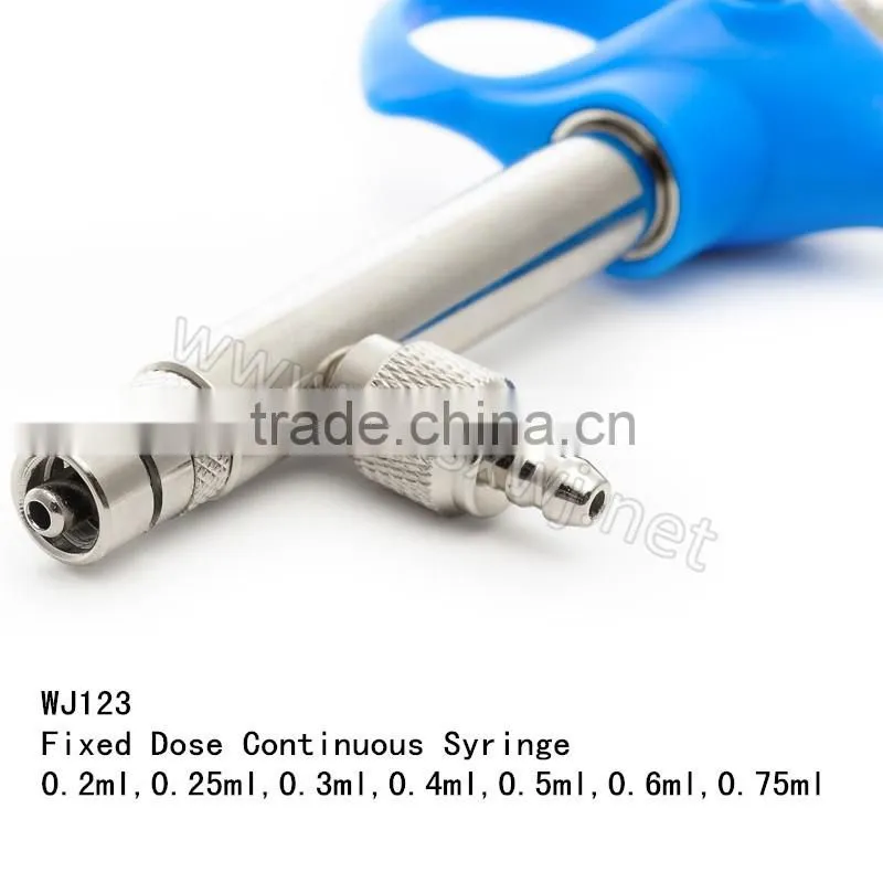 Automatic Syringe fix dosage Poultry chicken vaccinator veterinar farm WJ123