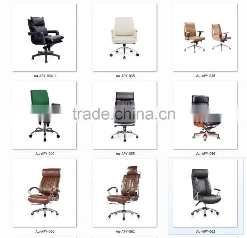 Comfortable PU Leather High Back Ergonomic Executive Office Chair