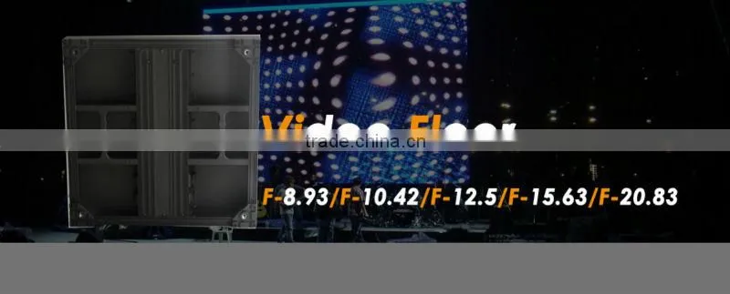 p12.5 2014 best seller led video floor