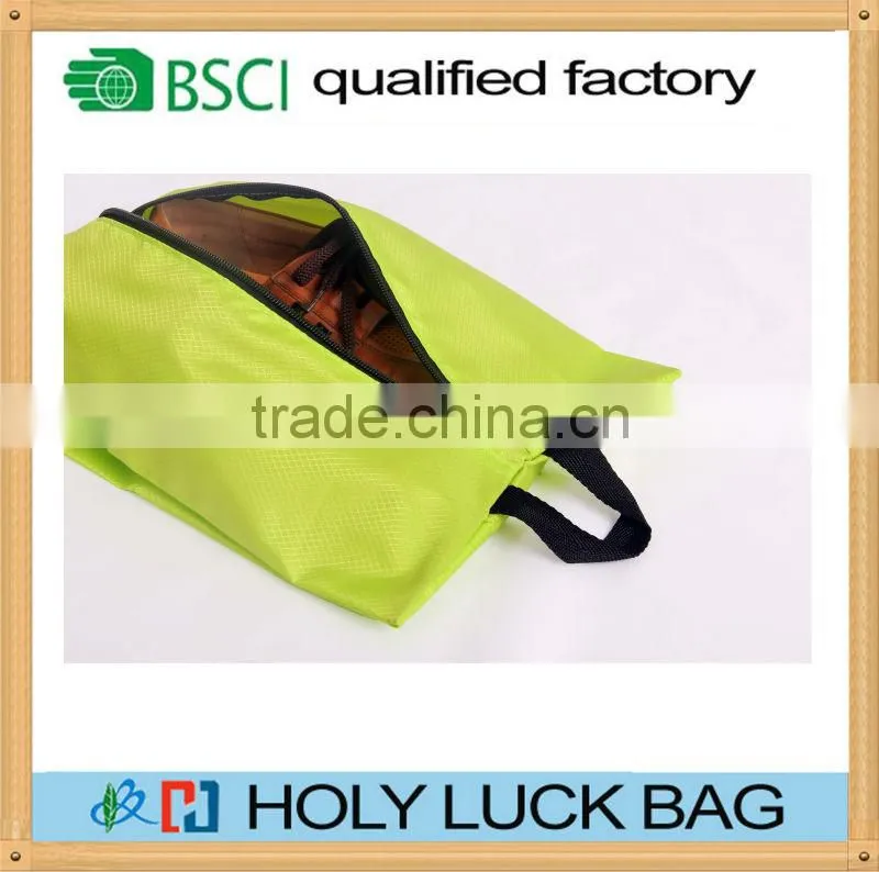 Promotional 210D polyester sport shoes bag