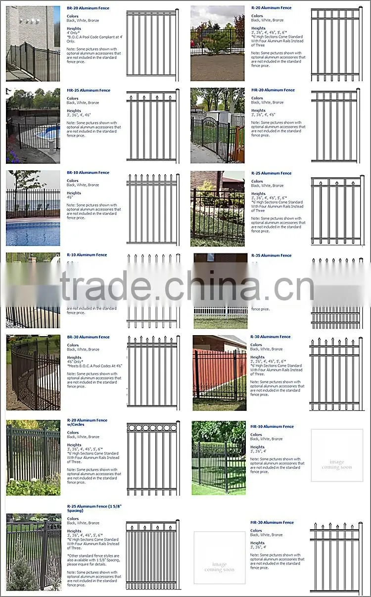 Different Style Aluminum Handrail Brackets
