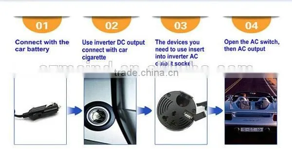 2016 new mini cola shape power inverter 120w/150w car inverter for best promotion gifts