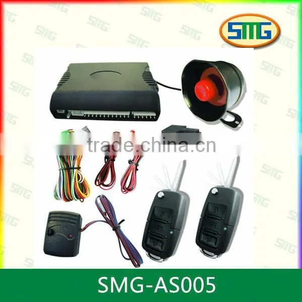 SMG-AS003 One Way Car Alarm easy car alarm system HOT SALE in Dubai, Middle east, Africa