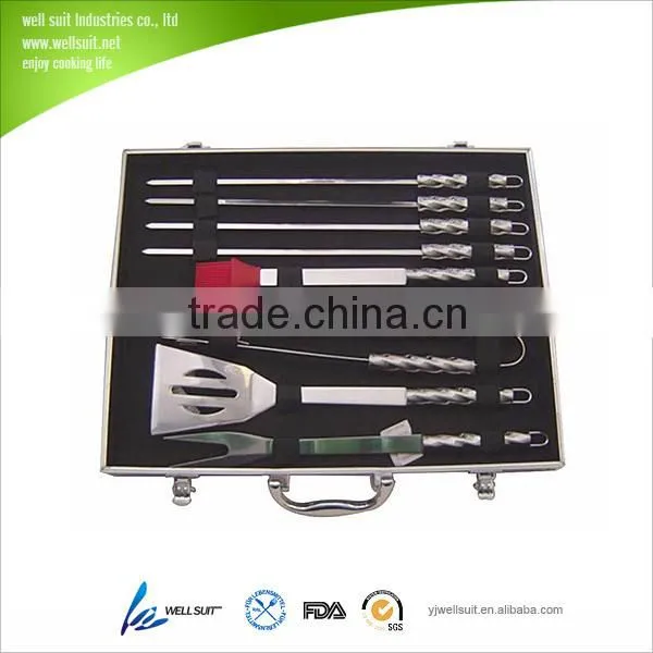Hot sale non-stick bbq kitchen set