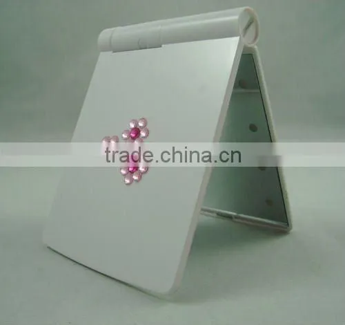 rectangle Plastic LED mirror for promotional gift/ office promotional gift
