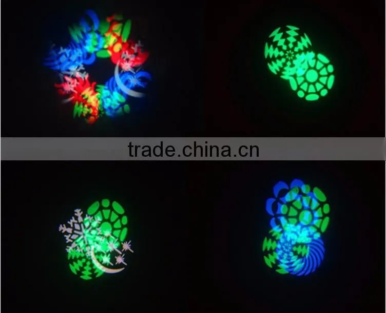 RIGEBA hot selling 8Leds 3W RGBW 4IN1 LED Eight Eyes patterns light/effect light