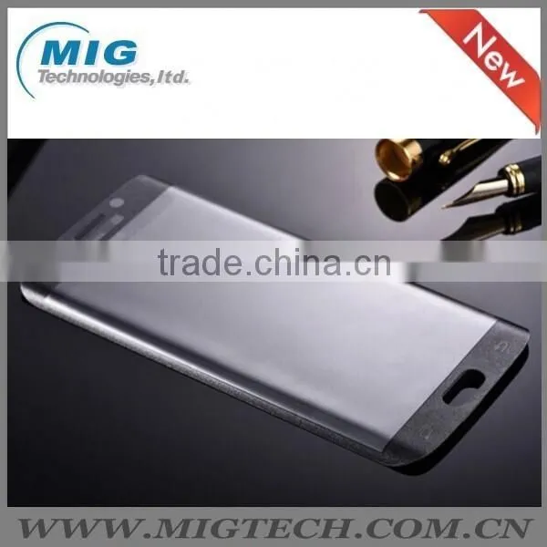 glass screen protector, Curve Tempered glass film For Samsung S6 edge, For Samsung galaxy S6 edge