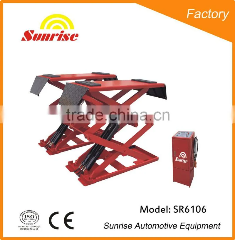SR-6106 car lift on the ground type