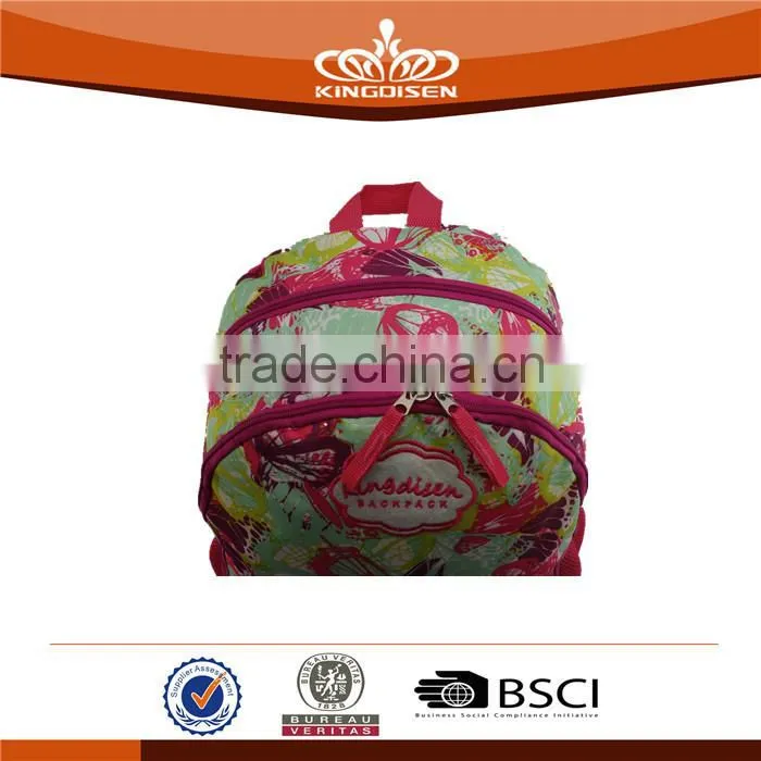 elegant style 17 inch girls leisure backpack