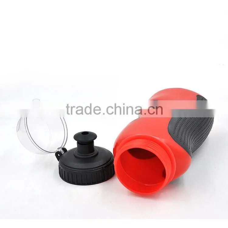 Food Grade Flat Shape Sipper Safe Sport Bottle with Neoprene and Nozzle