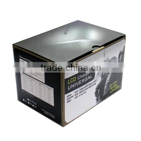Soshine LCD 4A Universal Li-ion/NiMH/ LiIFePO4 Battery Charger for 18650 26650 AA AAA C battery charger 18650 charger