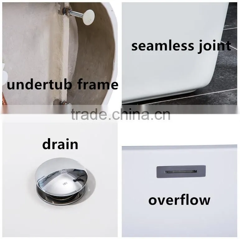 SUNZOOM UPC/cUPC certified sex spa tubs, bath pool, plastic anti slip bathtub