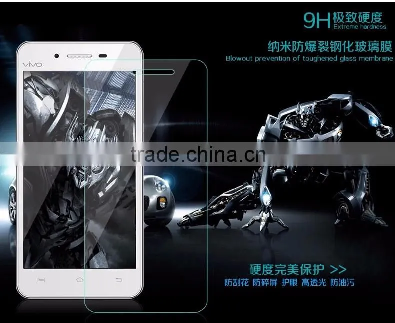 High Quality 9H Universal Clear Tempered Glass Screen Protector For Vivo Y27