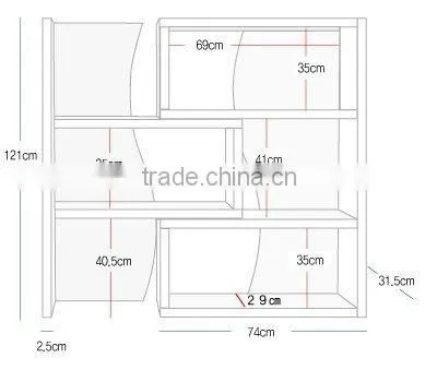 Adjustable Book Shelf