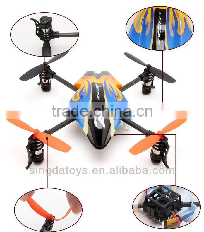 4 Channel with gyro 2.4g 4-axis ufo aircraft quadcopter