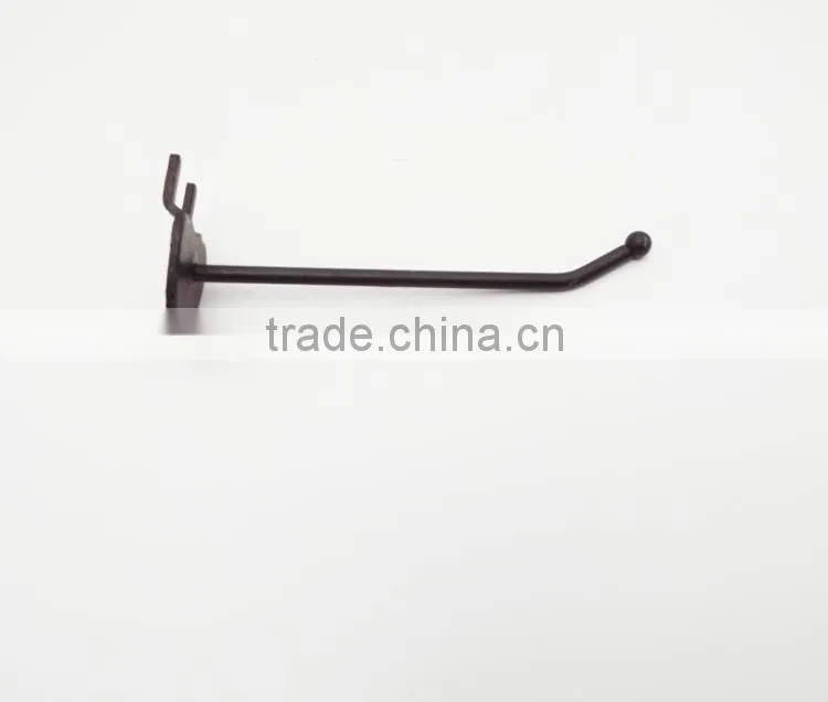 chrome metal display hanger hook pegboard display hookcardboard hanger hook single prong hanger hook