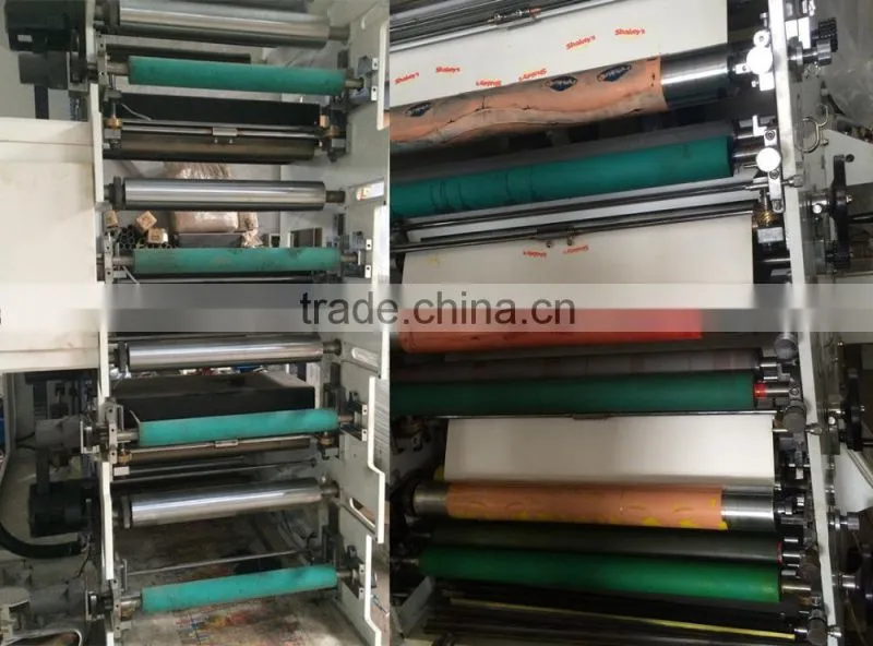 MR-600 Automatic Four Colors Paper Cup Roll Feeding Flexo Printing Machinery