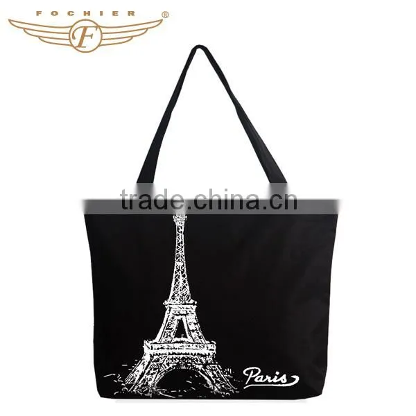 Fashion Tote Bag Design Eco-Friendly Shoulder Canvas Bag